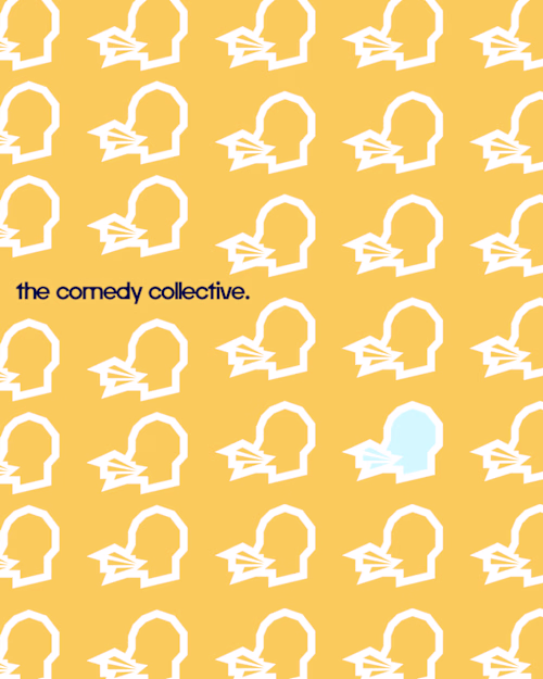 Comedy Collective: Brand identity for