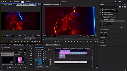 PRODUCCIÓN DE VIDEOCLIPS
