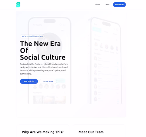 Socialode.com | Bolt.new Redesign