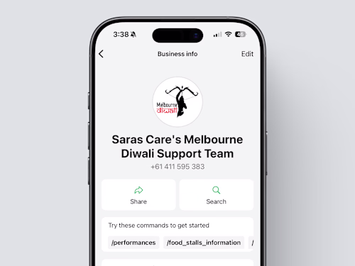 AI System for Melbourne Diwali Festival