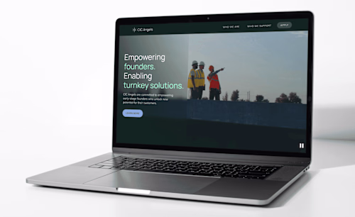 Website Design + Dev for Angel Investor Syndicate