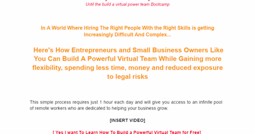 Build a Virtual Dream Team in 5 Days (Without Wasting Money)