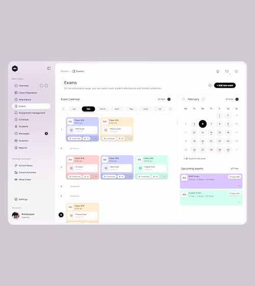 School Management Design