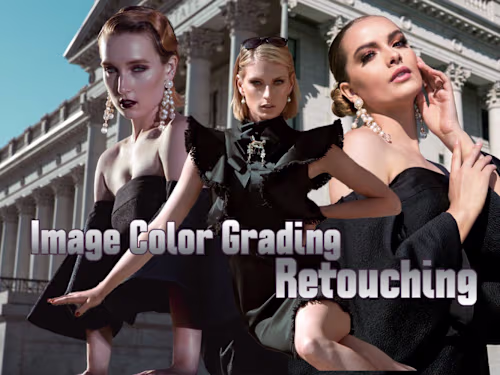 Image Color Grading + Basic Retouch