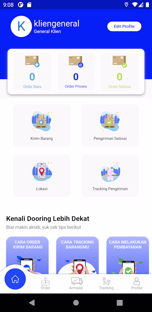 Dooring - Android Apps For Delivery