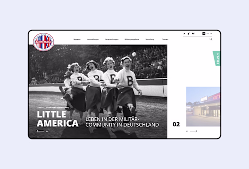 UI design – Museum