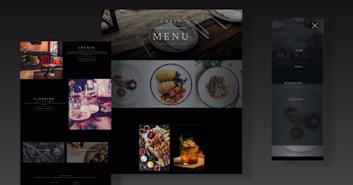 Chalo Restaurant - Framer responsive website template
