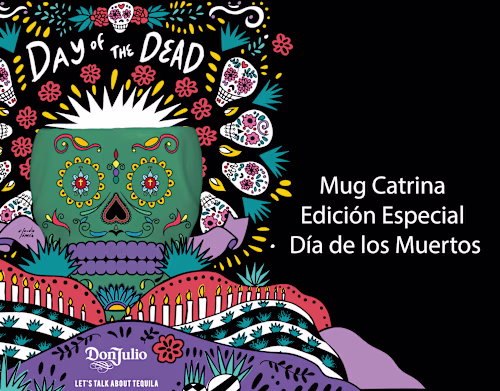 Mug Catrina for Don Julio tequila