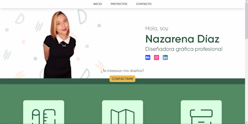 Portfolio Website for Graphic Designer