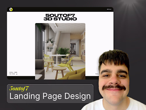 UI/UX Design | Complete Website For 3D Studio