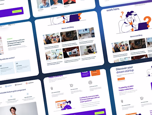 Syndicate — Multilayout Saas Template