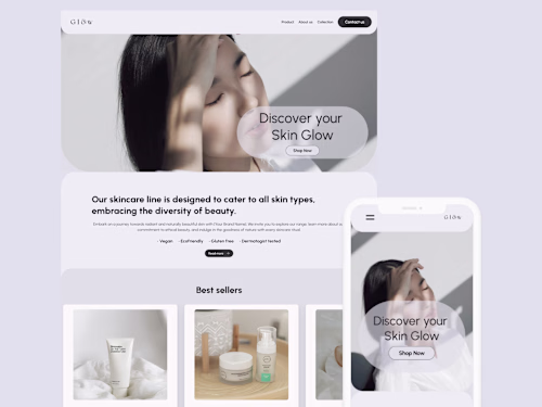 Interactive Website using Framer
