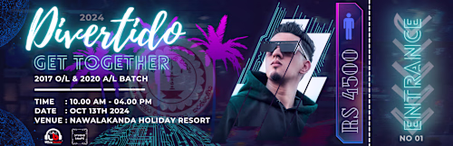 Retro Neon-Themed Get-Together Event Tickets Design