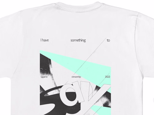 T-Shirt Collab with @typosters @abcdinamo @everpresshq 