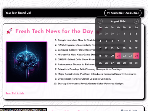 Tech Roundup | Nextjs | CPanel | AI Image Generation | AWS S3 