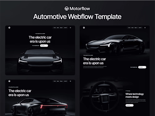Webflow - Motorflow Automotive