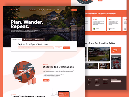 Plan. Wander. Repeat.: Travel Planning Made Simple