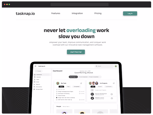 tasknap.io - task and project management app for teams
