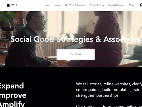 Professional Website Built on Wix to Showcase Company Services