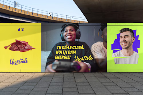 Branding one of Romania's first jerky snack