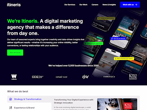 Dynamic Digital Media  Agency Web Site
