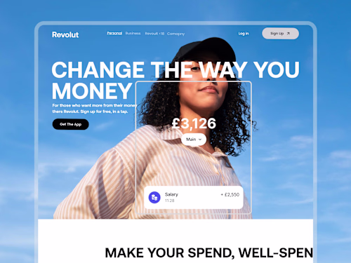 Revolt — Landing Page Replication