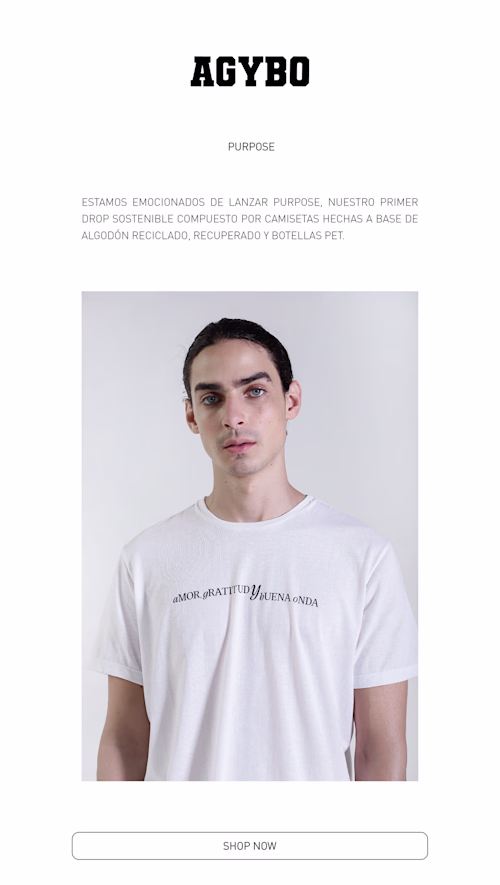 AGYBO | NEW DROP | EMAIL MARKETING DESING | DIGITAL ADS |