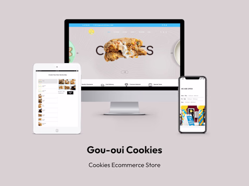 Gou-oui Cookies - Ecommerce