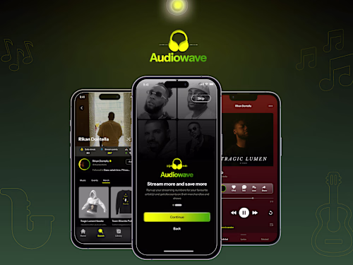 Audiowave | Music app :: Behance