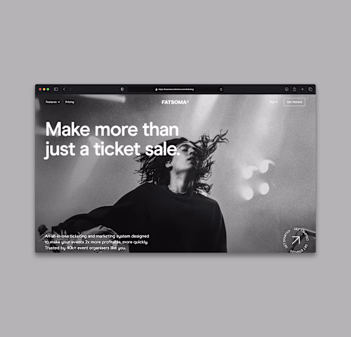 Fatsoma - A Ticketing And Marketing System | Webflow Development