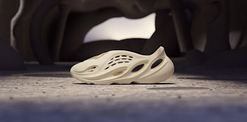 Product ad for Yeezy Foam Runner