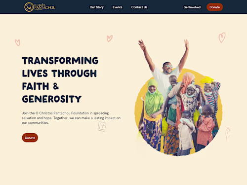 OCPF Charity Website Development