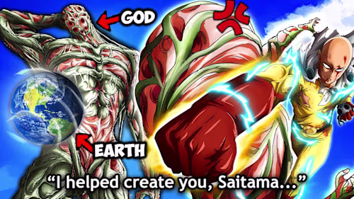 God FINALLY Learns Saitama's Secret - Every Time God's Power Ap…