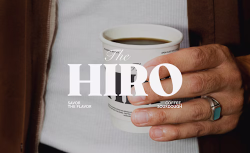 HIRO CAFÉ | Brand Identity 