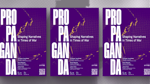 Propaganda Poster Design for Knowledge in Crisis