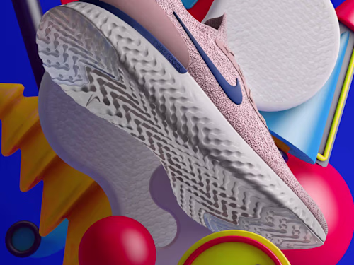 Nike Running | Ad Campaign Nike Epic React Illustrations