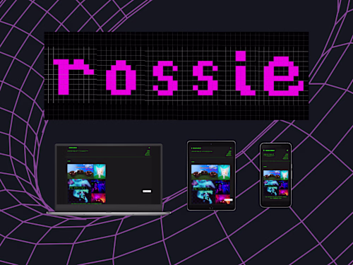 Rossie World -- Branding & Website (UX/ UI)