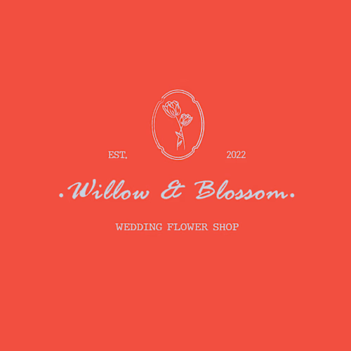Brand Identity for Willow & Blossom - a wedding flower shop