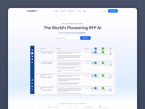 AutoRFP.ai: Framer Website