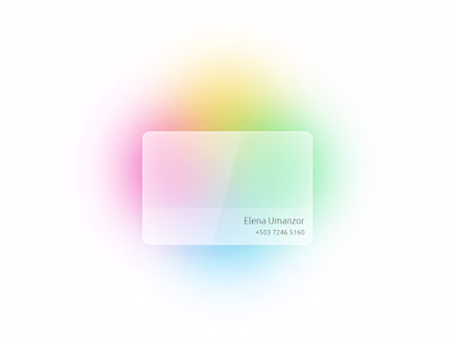 Card | Glass Effects