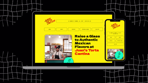 Webflow Website Development For a Mexican Bar or Cantina