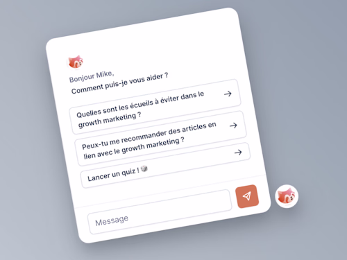 Design of a widget to provide artificial intelligence functional