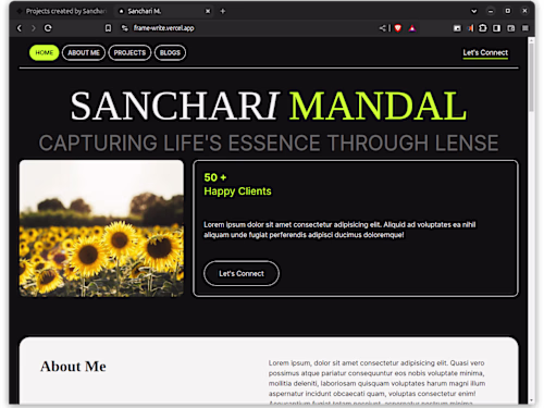 Framer-Write Blogging App 