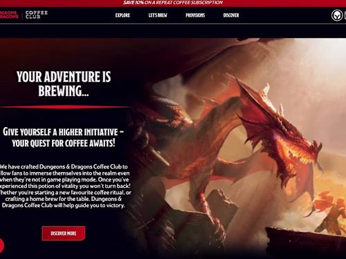 Dungeons & Dragons Coffee