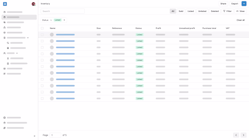 SaaS - Inventory Management & Data Provider for Resellers