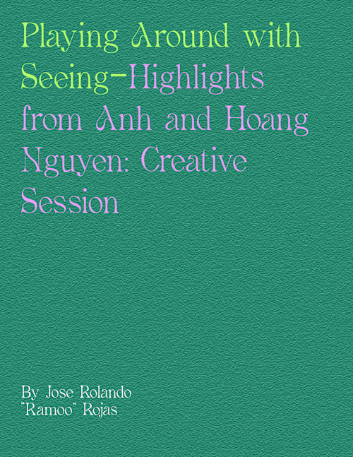 May 2023, Playing Around with Seeing