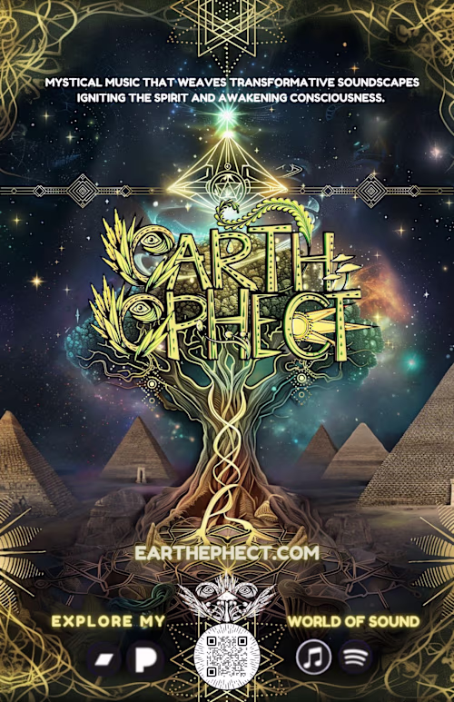 Flyer Design for Paul Patterson of Earth Ephect