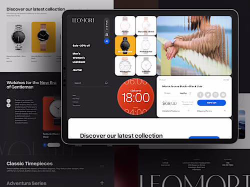 Leomort - Watches eCommerce Website