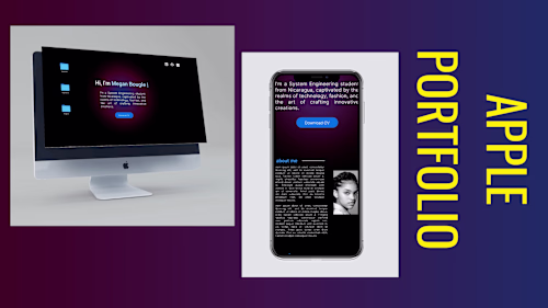 Creating an Apple-Inspired Portfolio Website