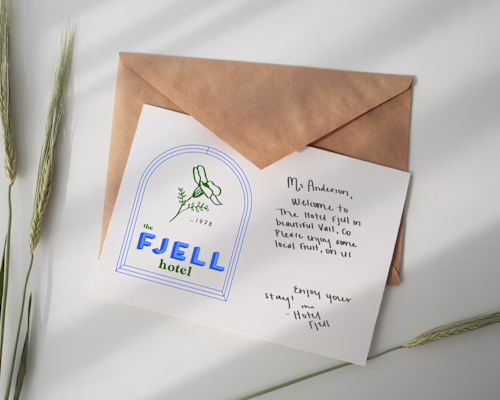 The Fjell Hotel Brand and Website Design